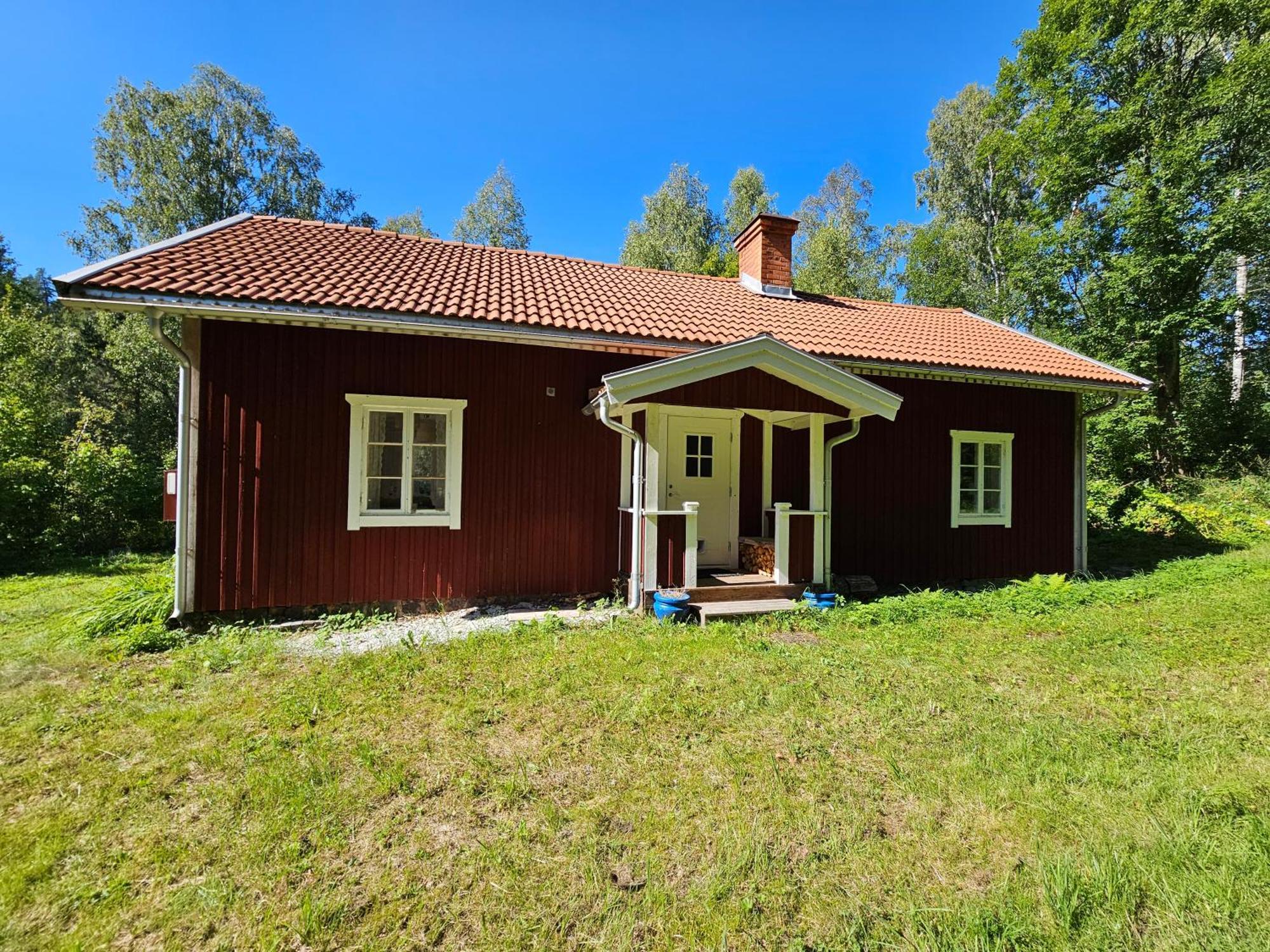 Romme Stugby Hotel Borlange Luaran gambar